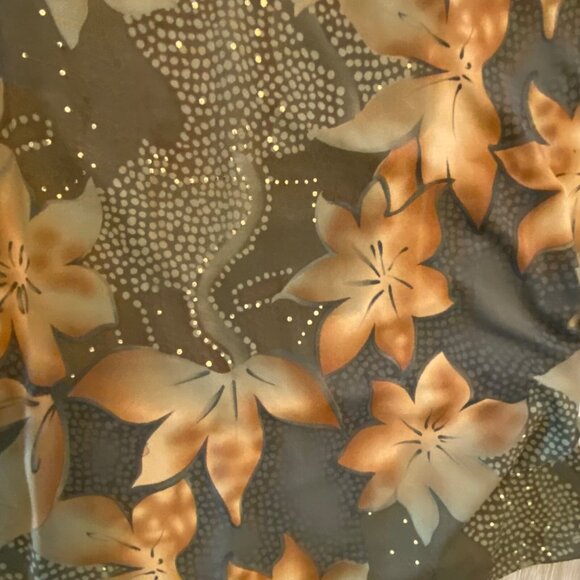 Dori Dress Women's Babydoll Empire Waist Multicolor XL Floral Forest Fairy Boho - Picture 10 of 13